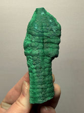 Load image into Gallery viewer, 4.3” High-Grade Malachite Stalactite “Cave” Formation | DR Congo | Mineral Collector Specimen
