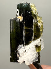 Load image into Gallery viewer, Green Cap Stak Nala Tourmaline with Cleavelandite – Haramosh Mountains, Pakistan | Thumbnail Specimen

