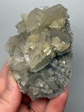 Load image into Gallery viewer, Silvery Bladed “Rose” Calcite Cluster – Yaogangxian Mine, Hunan, China
