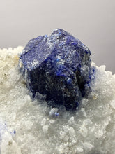 Load image into Gallery viewer, Afghan Lazurite Specimen | Deep Blue Lapis-Grade Crystal on Matrix | Collector Display Mineral
