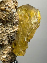 Load image into Gallery viewer, Vibrant Yellow Barite | Collector Display Specimen | Taourirt Mine, Morocco
