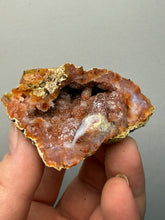 Load image into Gallery viewer, “Goblin Chalcedony” Pink &amp; Orange Druzy Botryoidal Stalactites — Tichka Massif, High Atlas, Morocco

