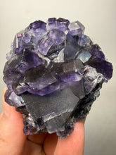 Load image into Gallery viewer, High-Grade “Tanzanite” Fluorite Cluster — Quan Zhou, Yongchun County, Fujian, China | Collector Mineral Specimen
