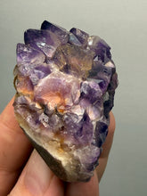 Load image into Gallery viewer, Premium Hematite-Phantom Deep Magenta Ametrine Cluster | Deccan Traps, India | Collector Mineral Specimen
