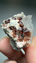 Load image into Gallery viewer, High-Grade Naturally Faceted Red Spessartine Garnet on Matrix — Skardu, Pakistan
