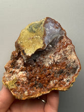 Load image into Gallery viewer, “Goblin Chalcedony” Pink &amp; Orange Druzy Botryoidal Stalactites — Tichka Massif, High Atlas, Morocco
