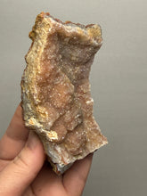 Load image into Gallery viewer, Natural Botryoidal Goethite on Druzy Amethyst Cluster | Collector Mineral Specimen | Morocco
