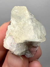 Load image into Gallery viewer, Lustrous Apophyllite over Red Heulandite (Zeolite Pocket) — Deccan Traps, Maharashtra, India
