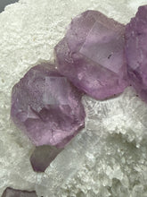 Load image into Gallery viewer, Superb Purple Fluorite on Quartz | De’an Fluorite Mine, Wushan, De’an County, Jiangxi, China
