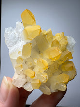 Load image into Gallery viewer, High Grade Golden Iron-Stained Himalayan Quartz Cluster | Rare Pakistan Mineral Specimen | Collector Display Crystal
