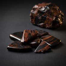 Load image into Gallery viewer, TUMBLED | Triple Flow Mahogany Obsidian | Butte Oregon

