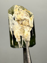 Load image into Gallery viewer, Green Cap Stak Nala Tourmaline with Cleavelandite – Haramosh Mountains, Pakistan | Thumbnail Specimen
