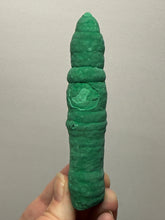 Load image into Gallery viewer, 4.6” High-Grade Malachite Stalactite “Cave” Formation | DR Congo | Mineral Collector Specimen
