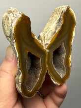 Load image into Gallery viewer, Premium Sumatra Agate Pair (Banded Chalcedony) Display Specimen | Indonesia
