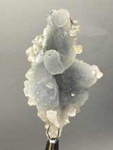 Load image into Gallery viewer, Druzy Chalcedony Stalactites with Druzy Clear Apophyllite | Maharashtra, India
