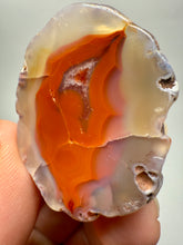 Load image into Gallery viewer, Polished Malawi Agate Half – High-Grade African Banded Agate Display Specimen
