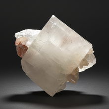 Load image into Gallery viewer, Lustrous Apophyllite over Red Heulandite (Zeolite Pocket) — Deccan Traps, Maharashtra, India
