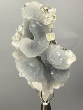 Load image into Gallery viewer, Druzy Chalcedony Stalactites with Druzy Clear Apophyllite | Maharashtra, India

