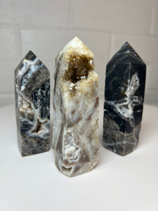 Druzy Sphalerite Tower