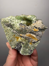 Load image into Gallery viewer, High-Grade Green Wavellite Collectors Specimen - Radiating Botryoidal Crystal Formation - Arkansas, USA
