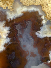 Load image into Gallery viewer, Moroccan Red and Purple Banded Agate Sahara | High Atlas | Polished
