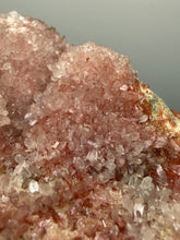 Load image into Gallery viewer, Druzy Red Stilbite Crystal Cluster on Stalactites from India | Collector Mineral Specimen
