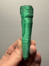Load image into Gallery viewer, 3.8” High-Grade Malachite Stalactite “Cave” Formation | DR Congo | Mineral Collector Specimen
