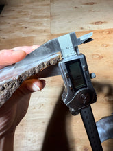 Load image into Gallery viewer, PREMIUM DISPLAY or LAPIDARY SLAB • Moroccan “Ghost Agate” White Seam Plum Agate • End Cap • High Atlas Mountains • Unpolished
