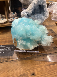 BlueGreen Aragonite Specimen • Pakistan