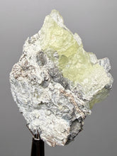 Load image into Gallery viewer, Vibrant Yellow Brucite Thumbnail Mineral Specimen | Collector Crystal from Killa Saifullah District in Balochistan Province, Pakistan
