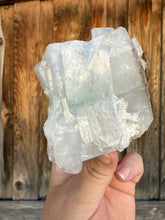Load image into Gallery viewer, Mint Green Apophyllite w Red Phantoms • Maharashtra, India
