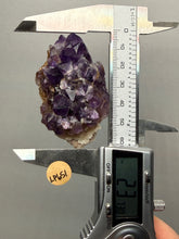 Load image into Gallery viewer, Premium Hematite-Phantom Deep Magenta Ametrine Cluster | Deccan Traps, India | Collector Mineral Specimen
