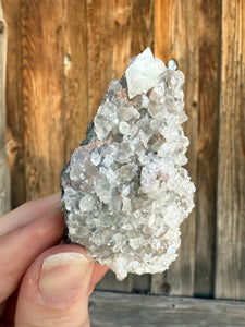 White Diamond Calcite + Apophyllite • Maharashtra, India
