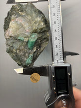 Load image into Gallery viewer, Emerald Variety Green Beryl on Matrix | Northern Bahia, Brazil | Collector Mineral Display Specimen
