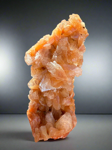 Orange Gem Heulandite • Maharashtra, India