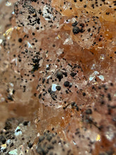 Load image into Gallery viewer, Natural Botryoidal Goethite on Druzy Amethyst Cluster | Collector Mineral Specimen | Morocco
