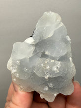 Load image into Gallery viewer, Druzy Chalcedony Stalactites with Druzy Clear Apophyllite | Maharashtra, India
