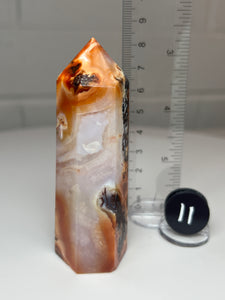 Carnelian (Red and Orange) Obelisk Tower