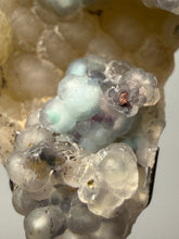 Load image into Gallery viewer, Blue-Green Chrysocolla in Botryoidal Chalcedony Cabinet Specimen | Indonesia
