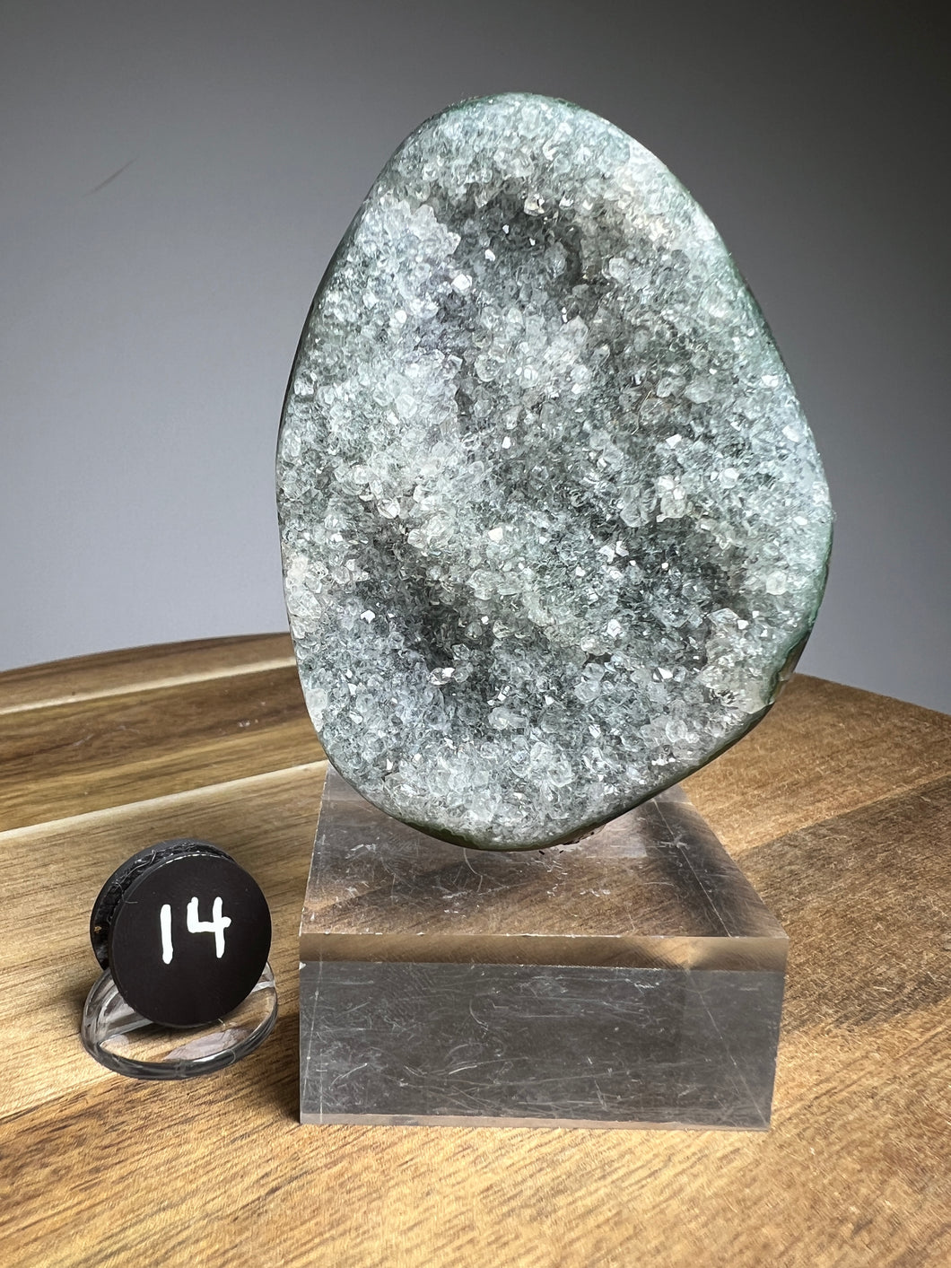 Amethyst and Citrine Druzy Quartz from Uruguay