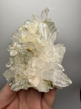 Load image into Gallery viewer, Chlorite-Included Quartz Cluster (Green Phantom Quartz) – Pakistan Mineral Specimen
