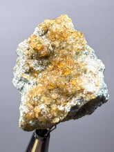 Load image into Gallery viewer, Hessonite Garnet Cluster on Matrix – Natural Collector Specimen from Pakistan | High-Grade Orange-Red Garnet Crystals
