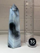 Load image into Gallery viewer, Flower Agate Obelisk Tower from China High Grade
