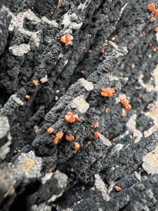 Goethite with Vanadanite from Morocco