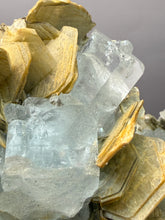 Load image into Gallery viewer, Premium Aquamarine with Mica on Matrix  Collector Mineral Specimen – Nagar Valley, Pakistan

