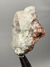 Load image into Gallery viewer, Lustrous Apophyllite over Red Heulandite (Zeolite Pocket) — Deccan Traps, Maharashtra, India

