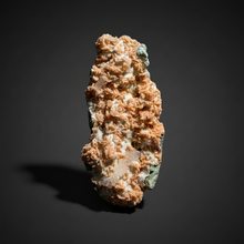 Load image into Gallery viewer, Peach Druzy Heulandite on Matrix – India | Rare Peach Crystal Mineral Specimen for Collectors &amp; Display
