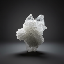 Load image into Gallery viewer, High-Grade Light Mint Green Radial Apophyllite + White Stilbite | Deccan Traps, Maharashtra, India
