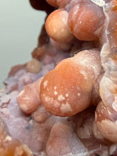 Load image into Gallery viewer, “Goblin Chalcedony” Pink &amp; Orange Druzy Botryoidal Stalactites — Tichka Massif, High Atlas, Morocco
