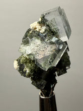 Load image into Gallery viewer, Cubic Fluorite Crystal Thumbnail Specimen | Chashan Mine, Chenzhou, Hunan, China | Collector Mineral Display
